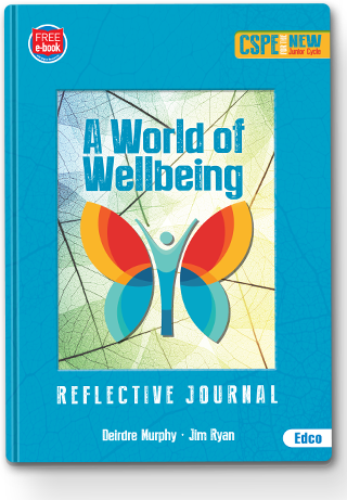 A World of Wellbeing Reflective Journal Cover 320px